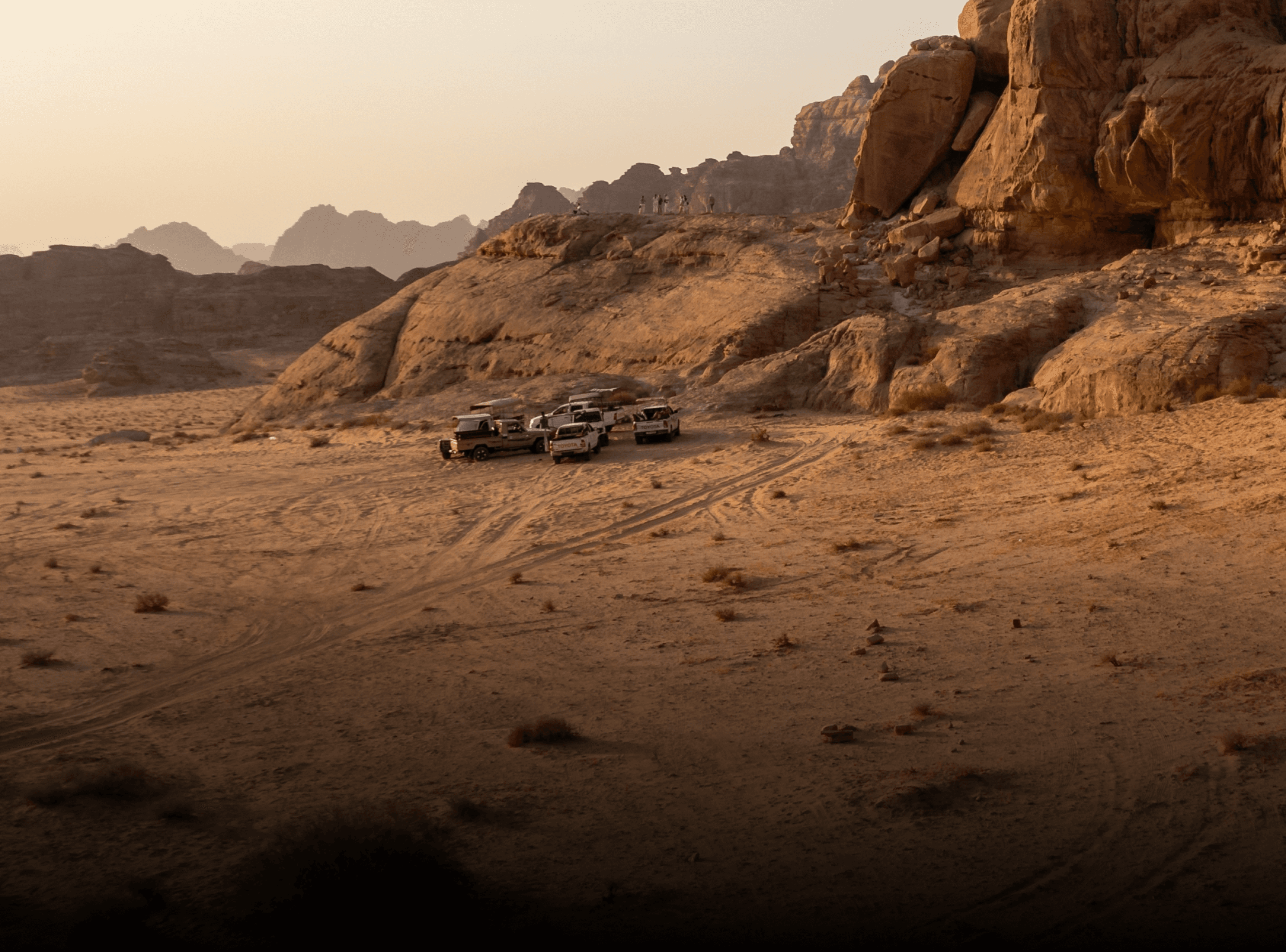 Enterprise — desert terrain
