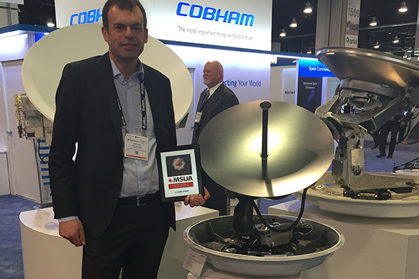 Cobham wins Top Maritime Mobility Satcom Innovation Award