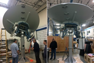 New LEO/MEO Earth Station Antennas Cut Operational Costs